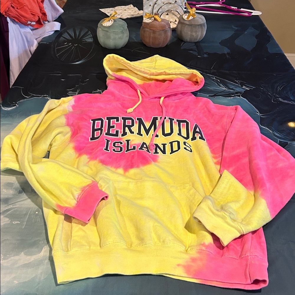 Bermuda Islands Tie-Dye Hoodie